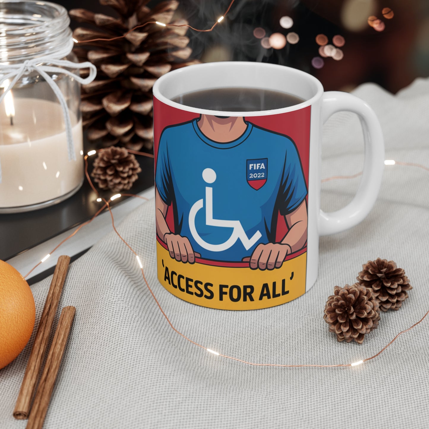The 'Accessible' World Cup Mug