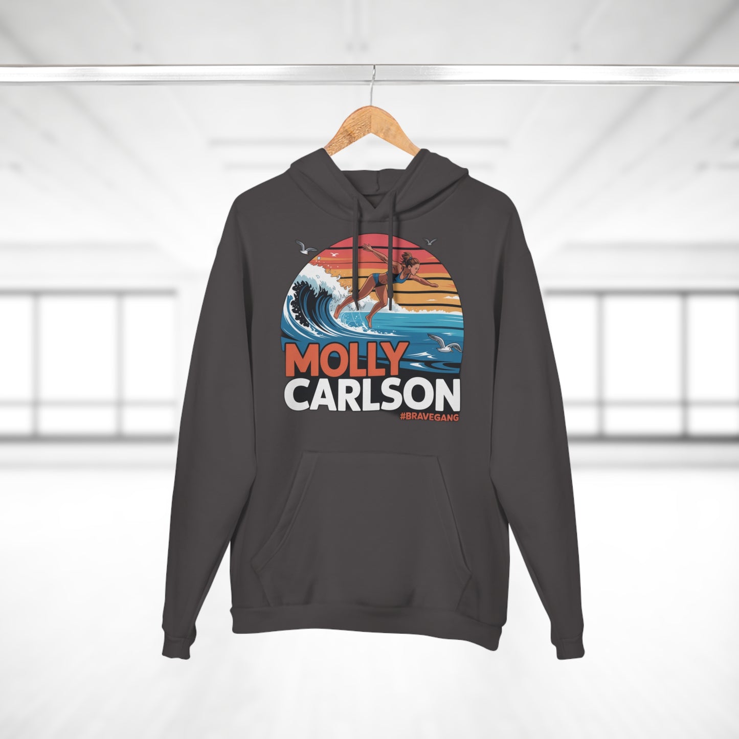Training in Monaco vs Competition in Norway Hoodie