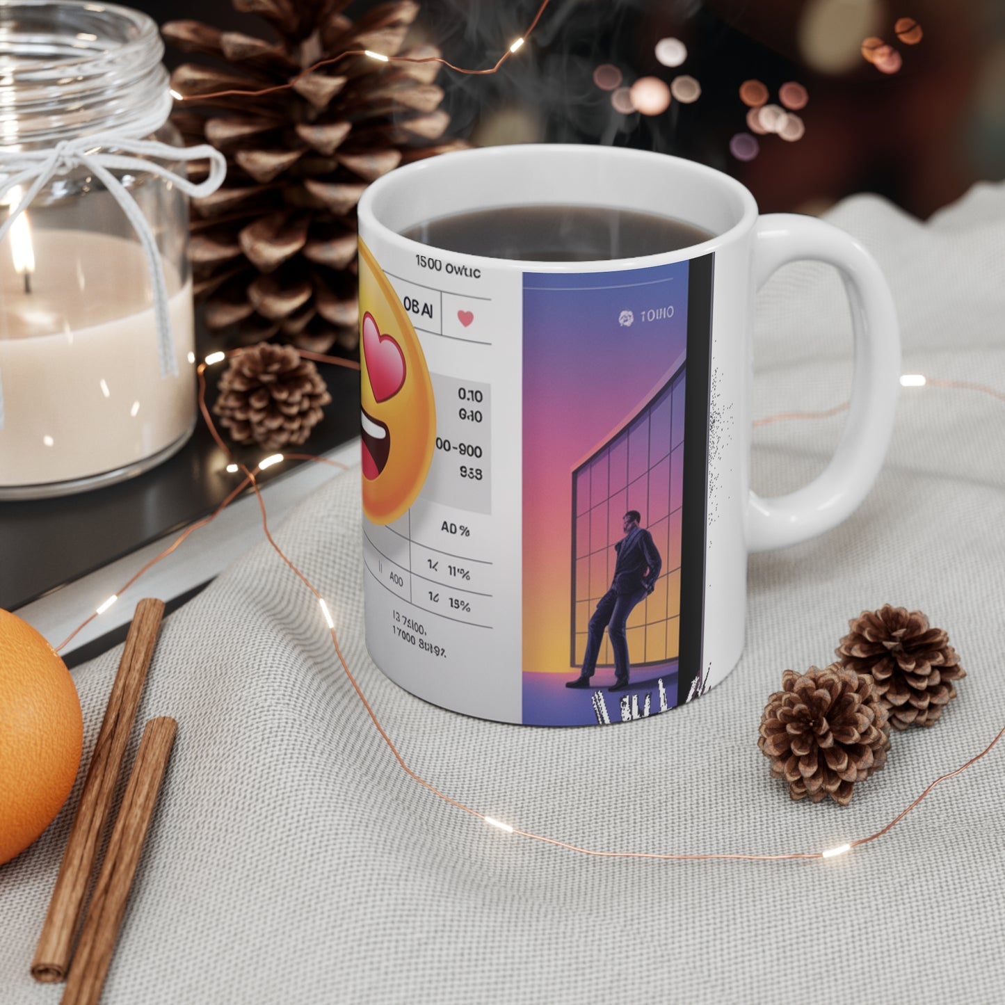 The Token Vanity Metric Mug