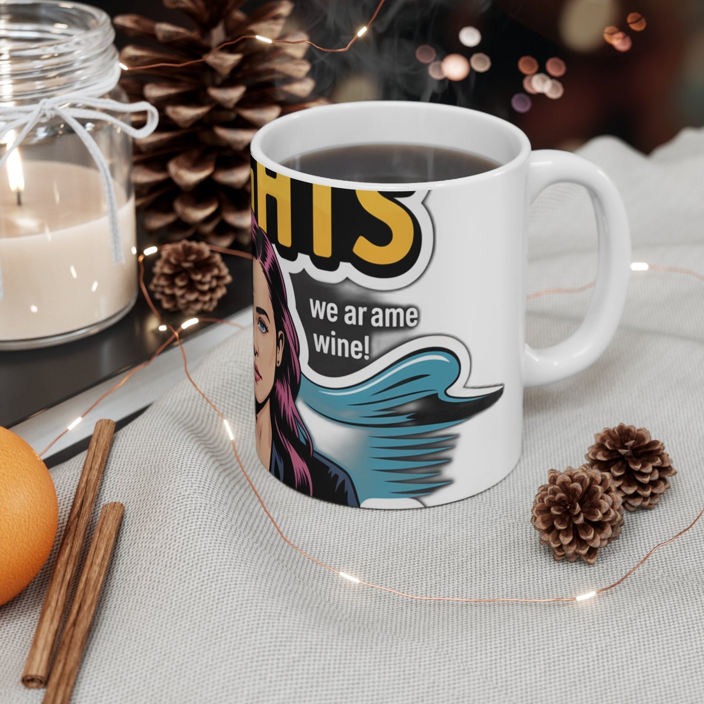 Afraid of Heights (But Only With Water Below) Mug