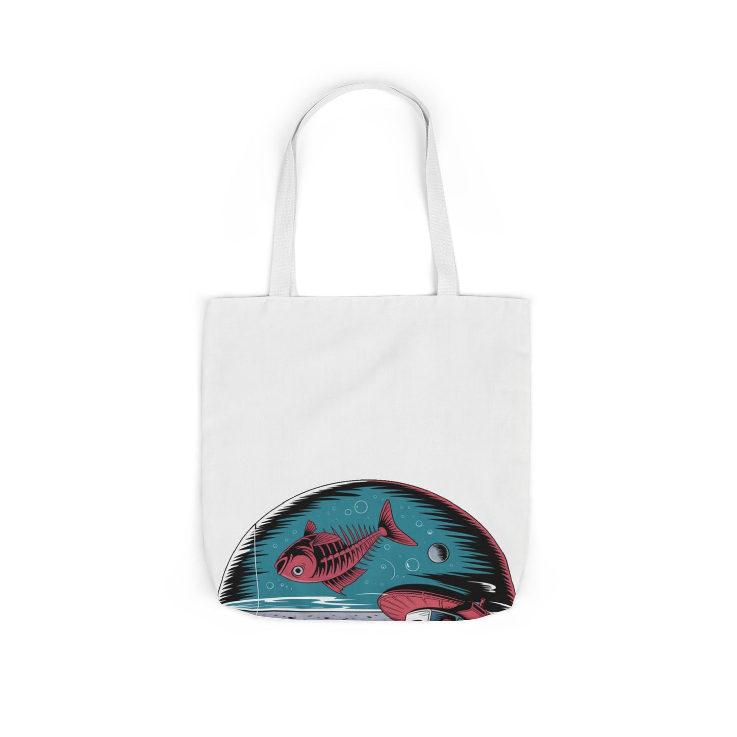 Just Checking on That Space Fish Tote
