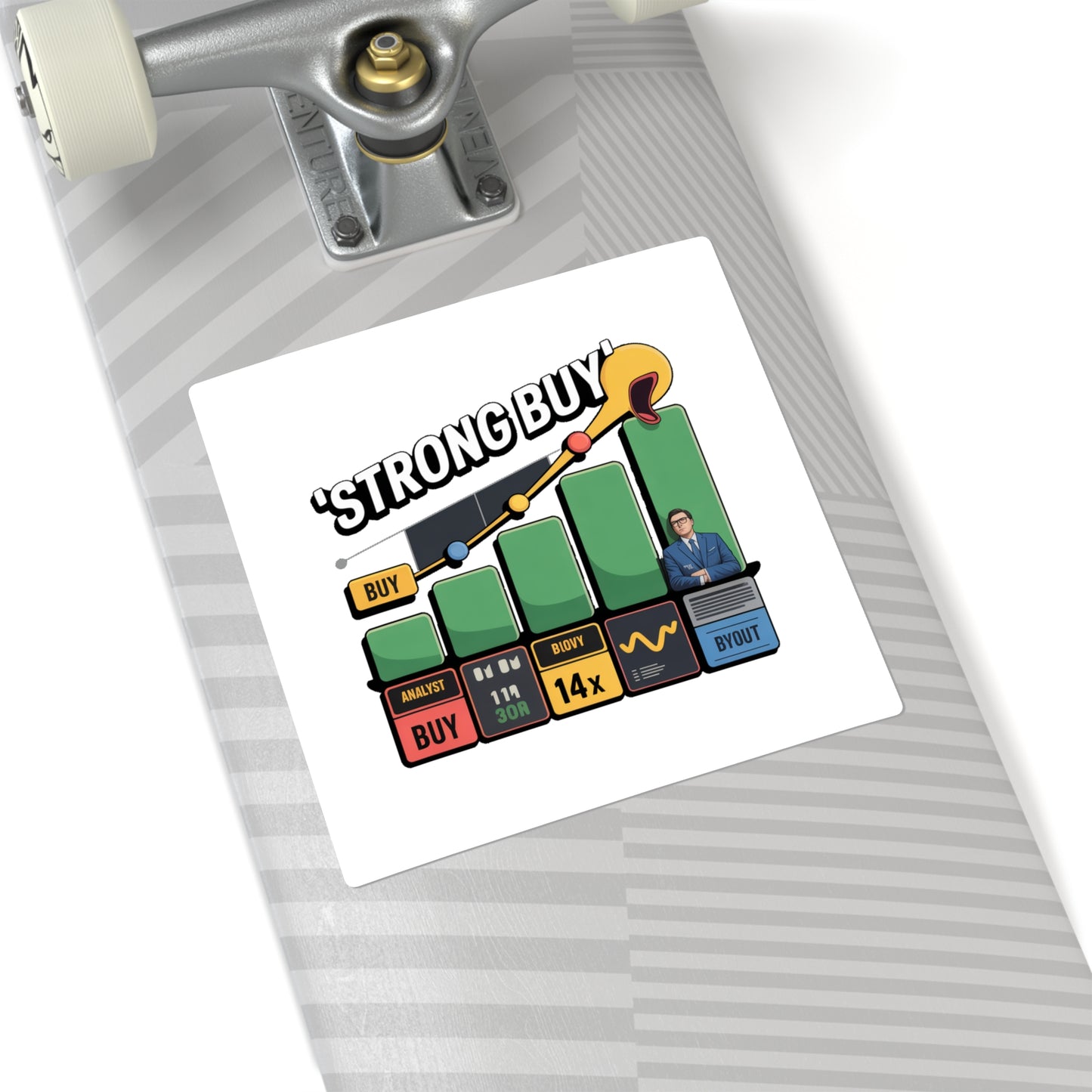 42 Analysts Can't Be Wrong (But Can They?) Sticker