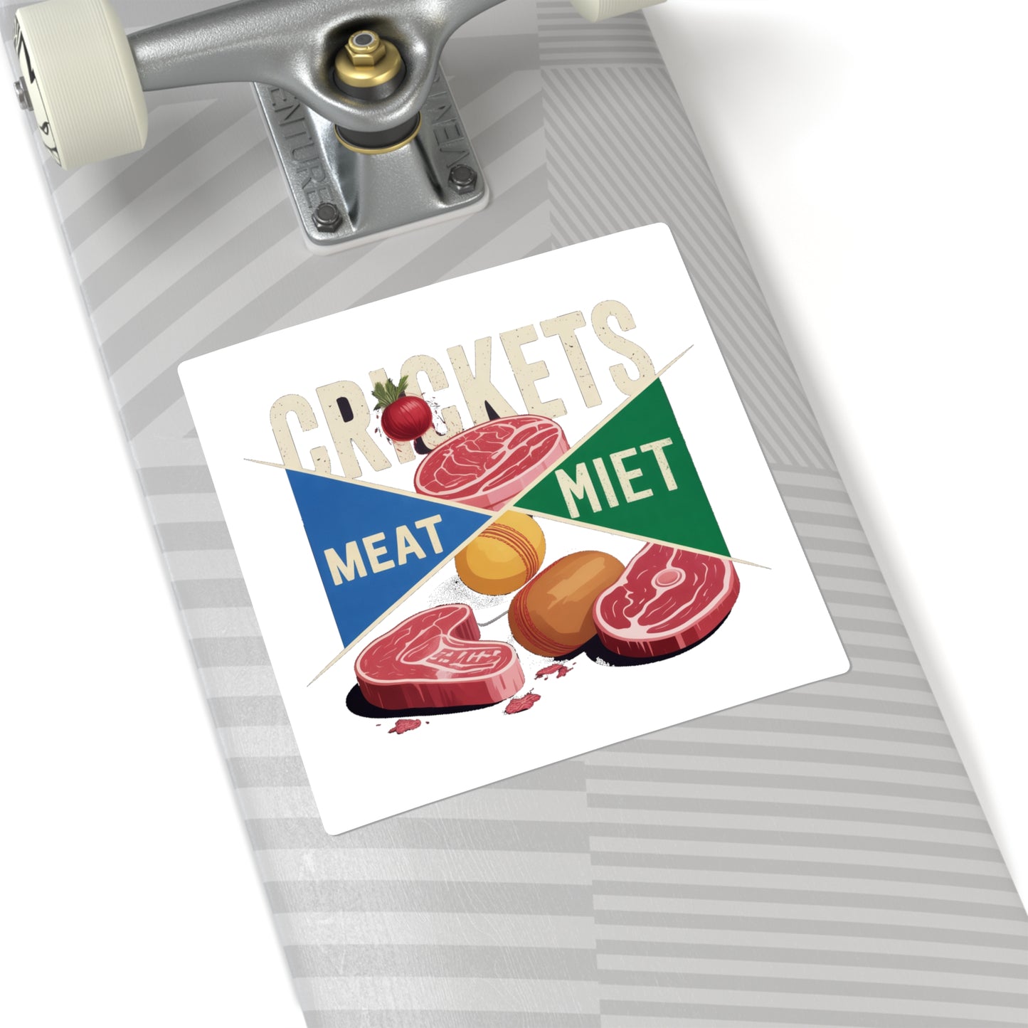 The Missing Meat Industry Response Sticker
