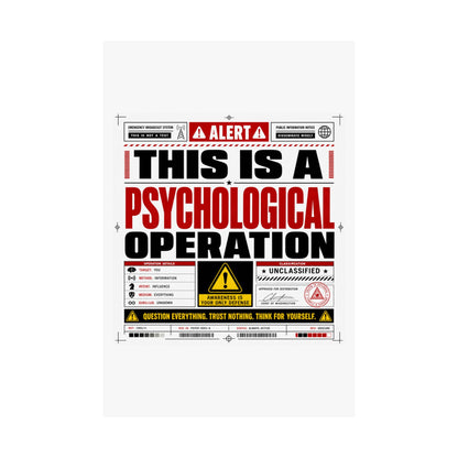 psychological-operation Poster