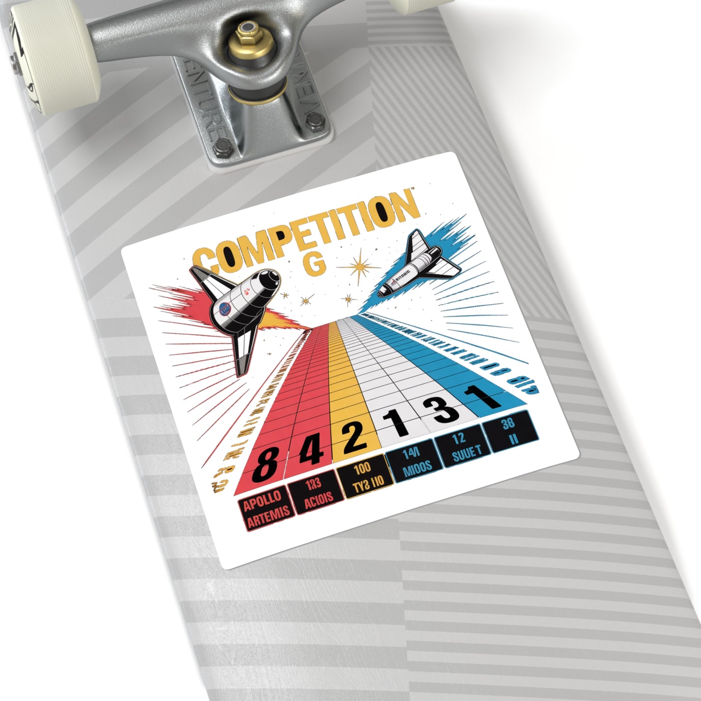 The Great Distance Wars Sticker
