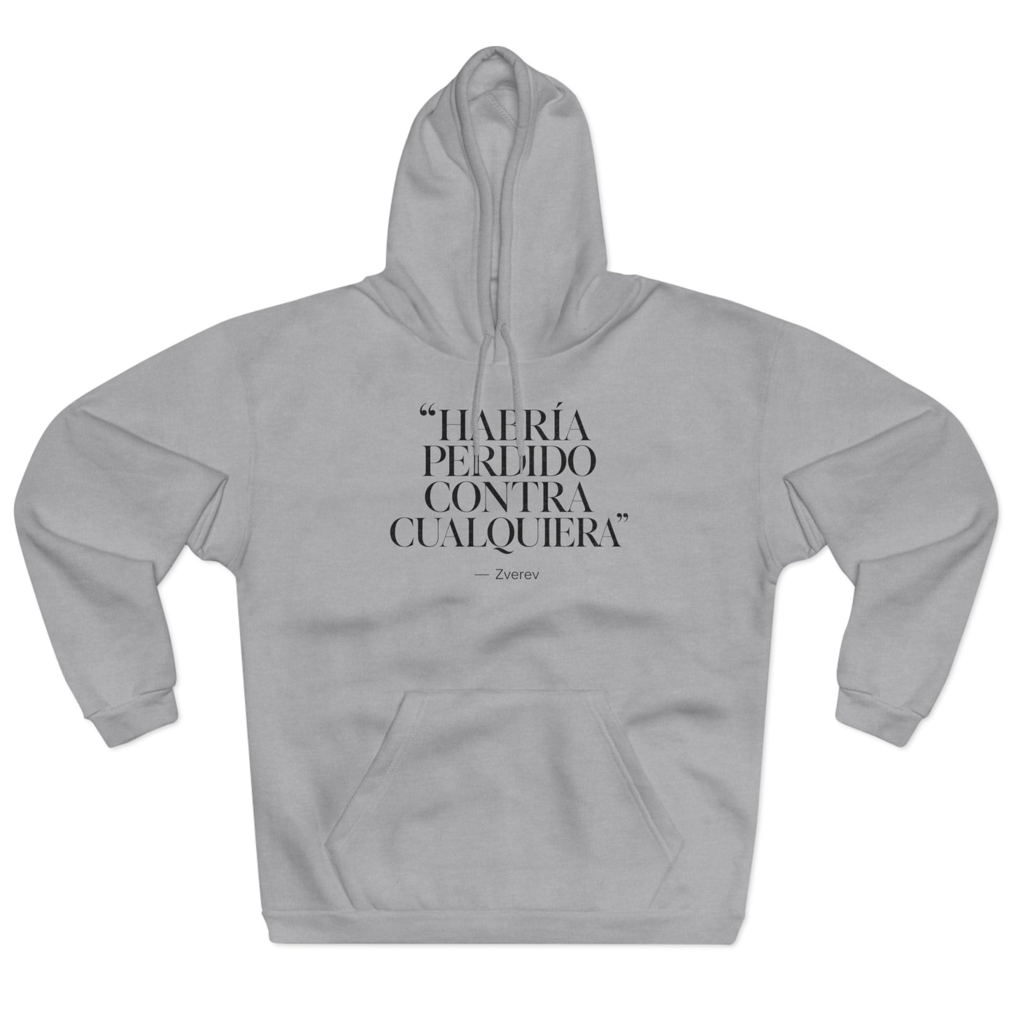 zverev-quote-design Hoodie