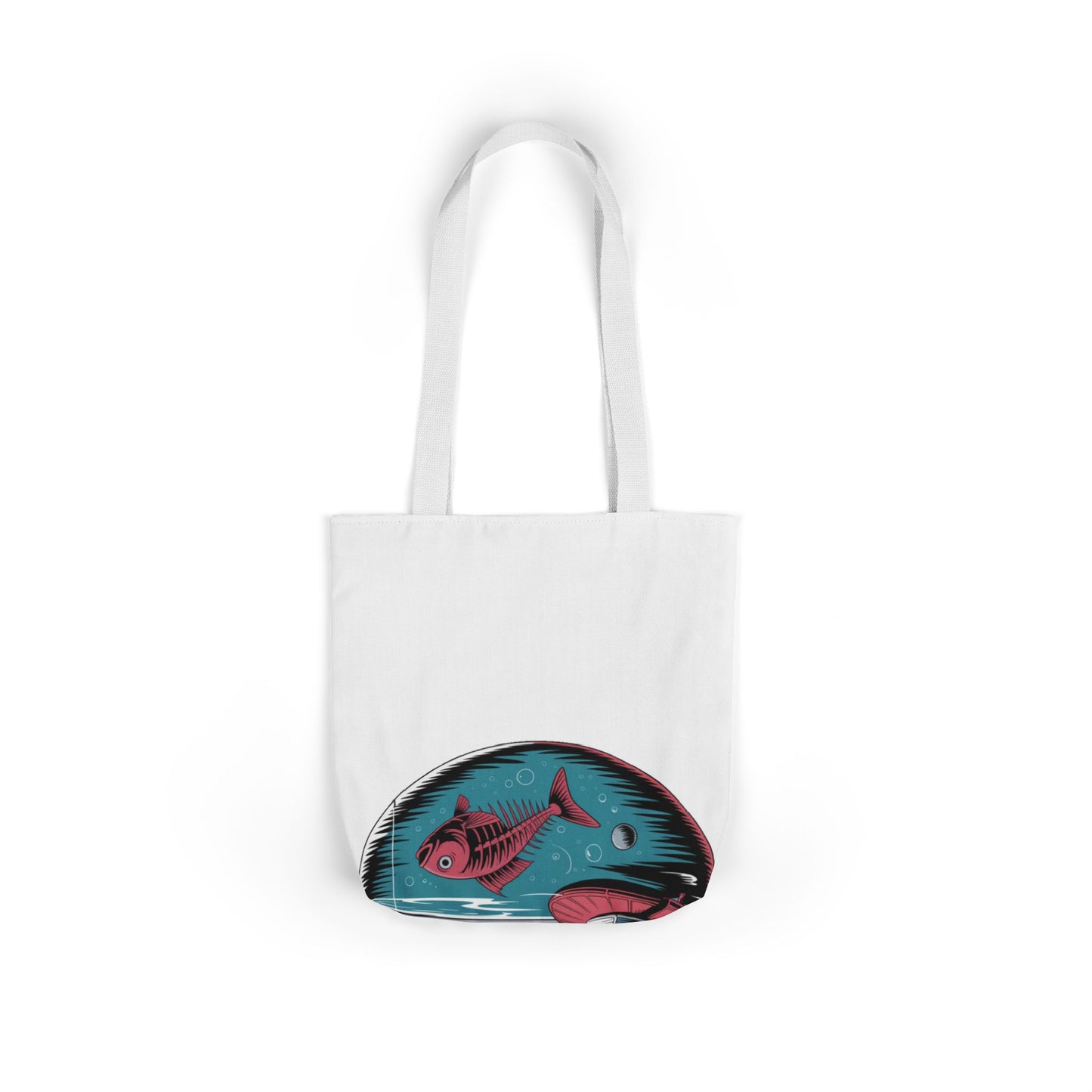 Just Checking on That Space Fish Tote