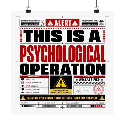 psychological-operation Poster