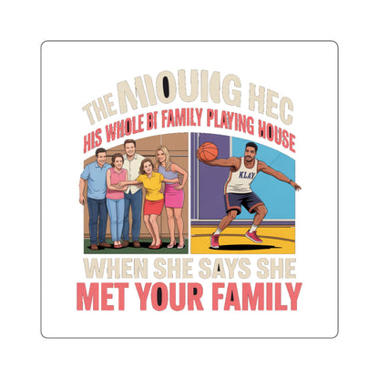 Playing House Irony Sticker