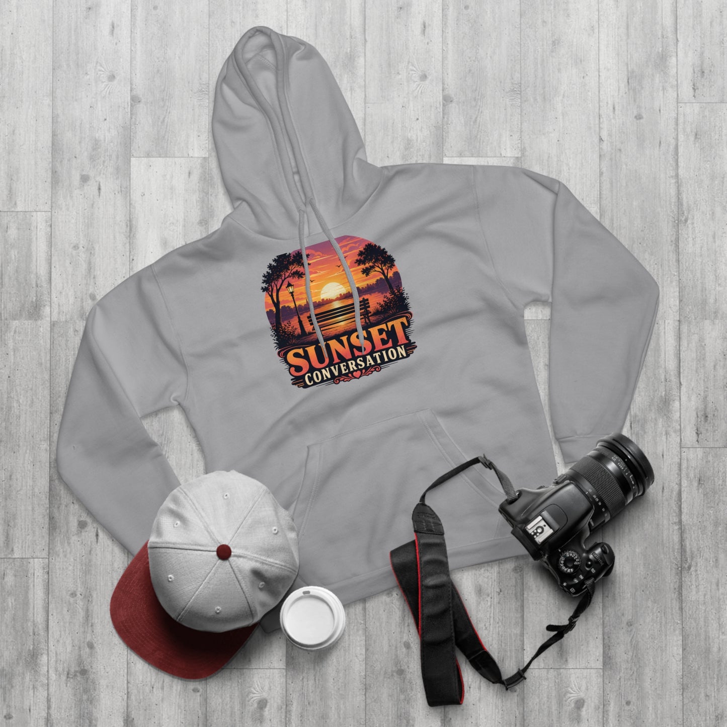 park-bench-reunion Hoodie