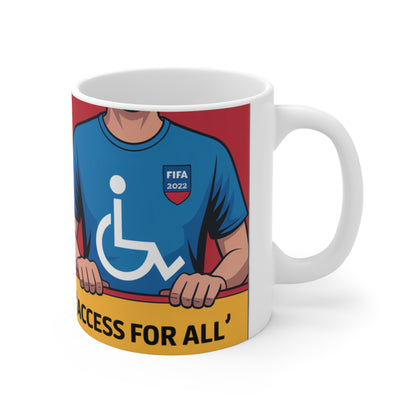 The 'Accessible' World Cup Mug