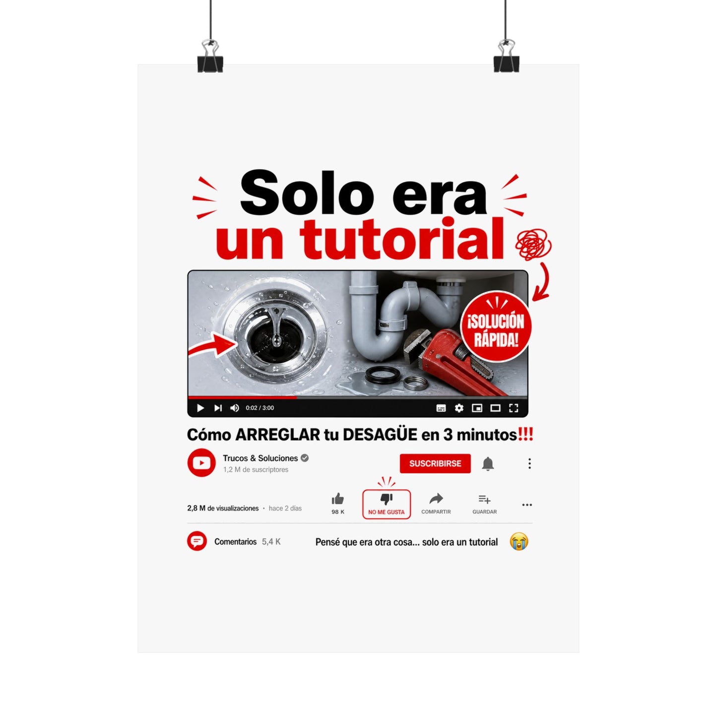 solo-era-un-tutorial Poster