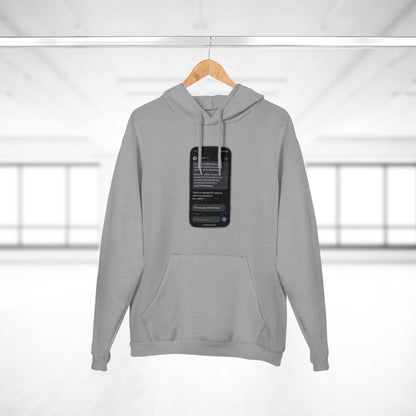 ChatGPT Wrote This Apology Hoodie