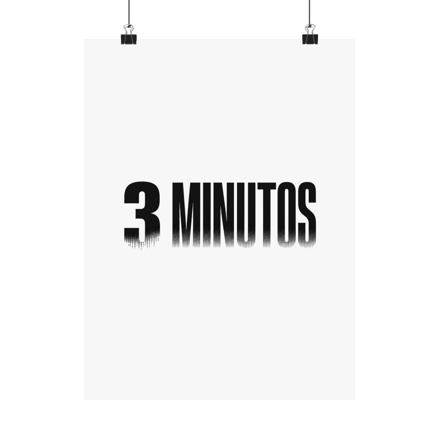 3-minutos Poster