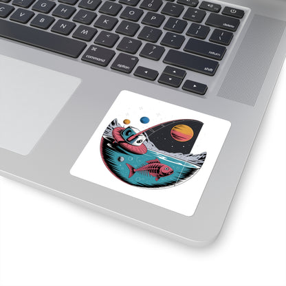 Just Checking on That Space Fish Sticker