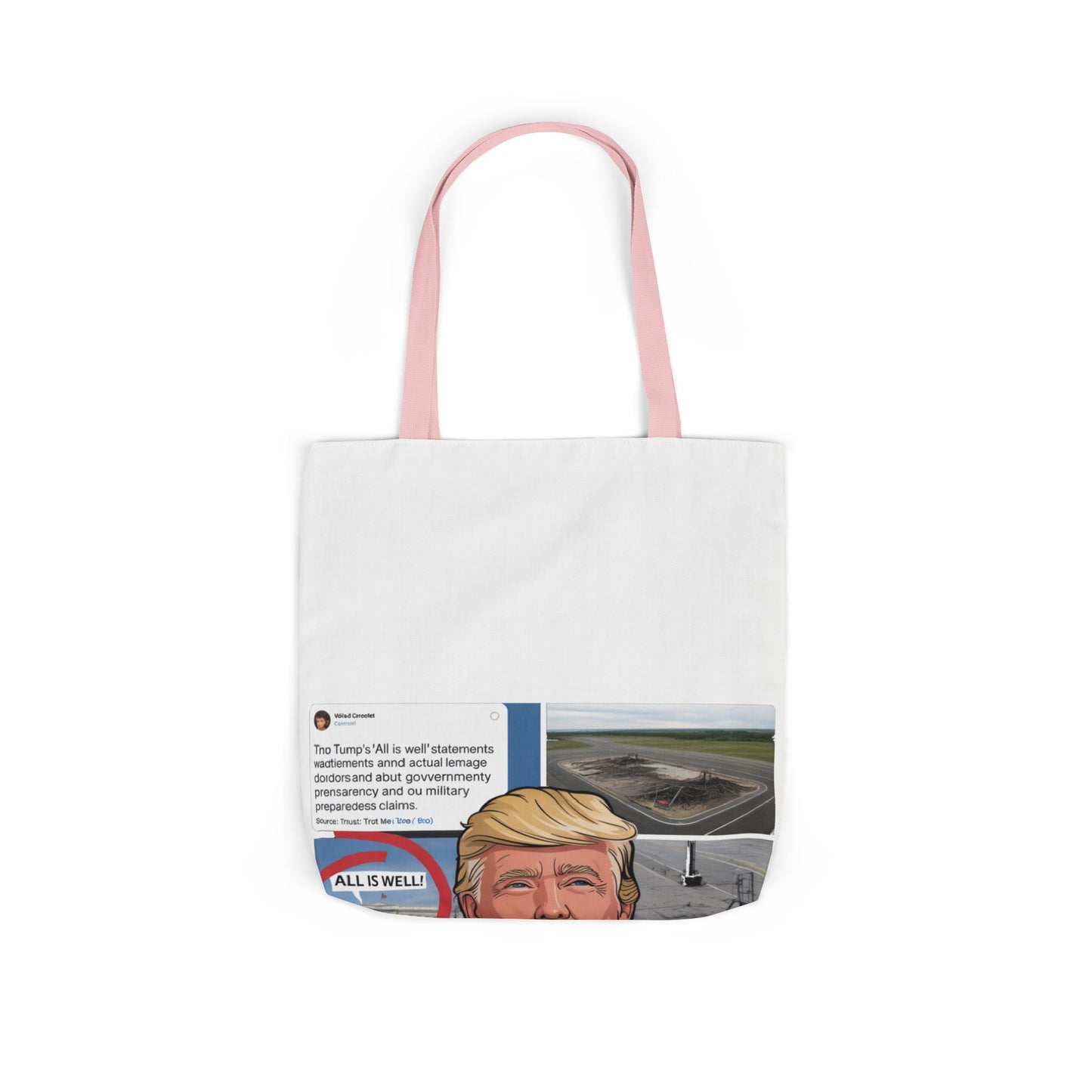 The 'Hidden Damage' Irony Tote