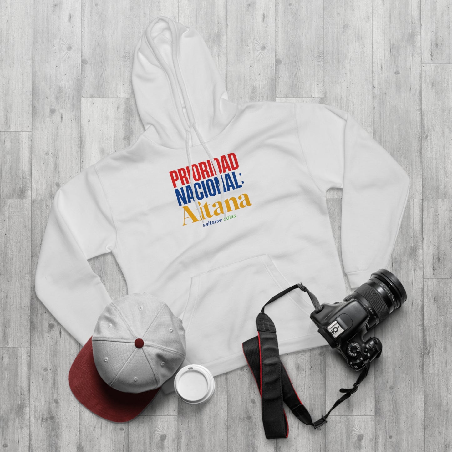 cola-aitana-typography Hoodie
