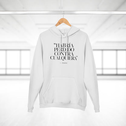 zverev-quote-design Hoodie