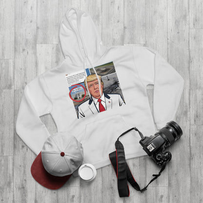 The 'Hidden Damage' Irony Hoodie