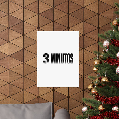 3-minutos Poster