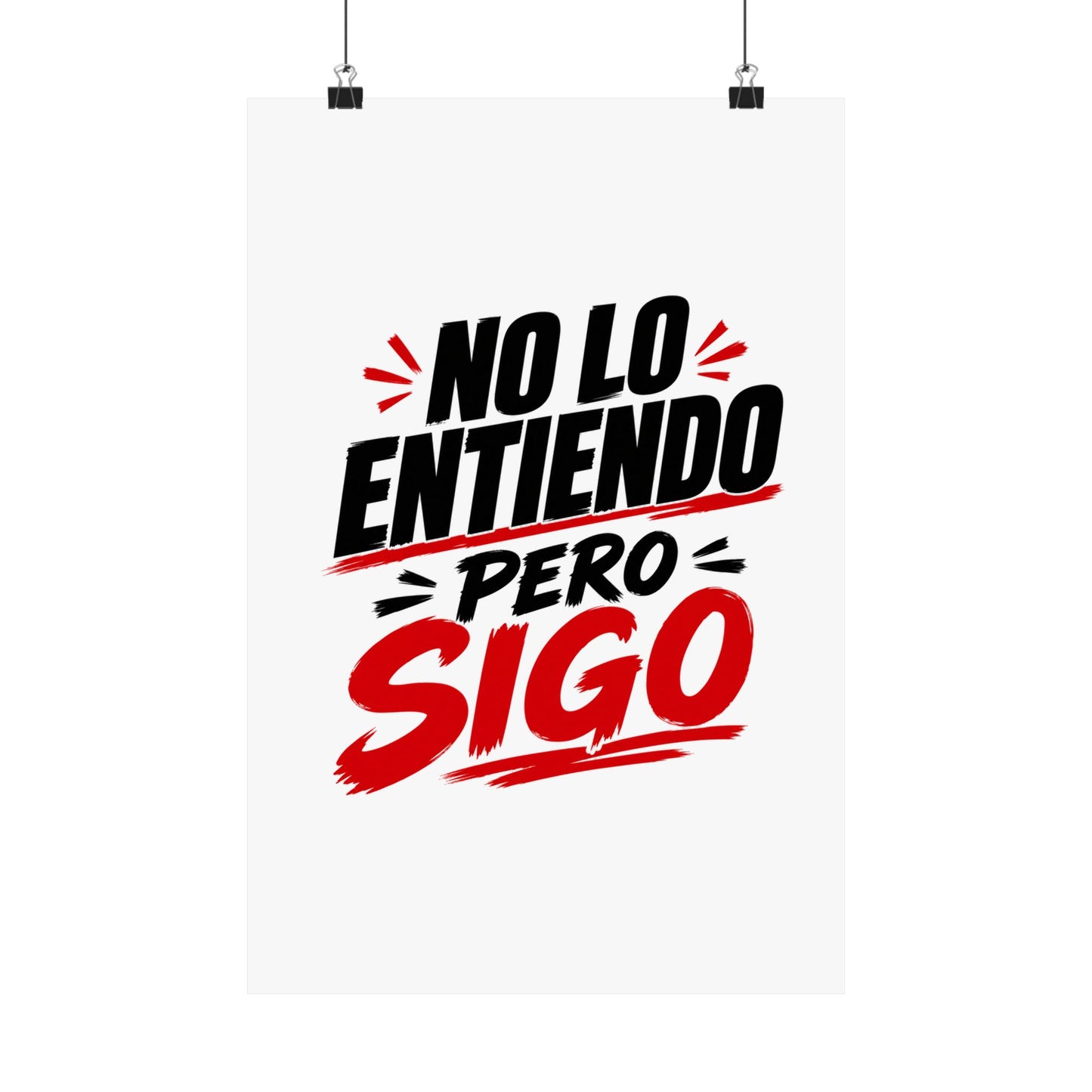 no-lo-entiendo Poster
