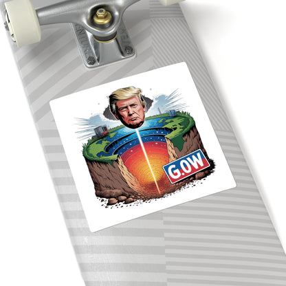 The Green Energy Trump Saved Sticker