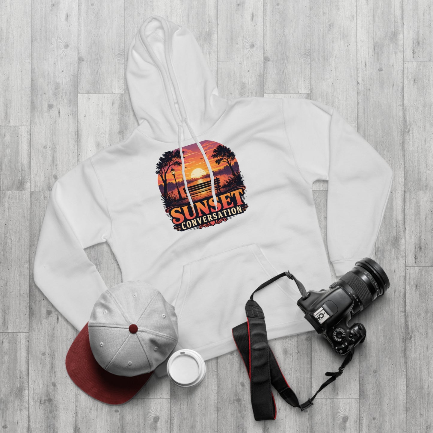 park-bench-reunion Hoodie