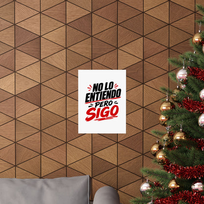 no-lo-entiendo Poster