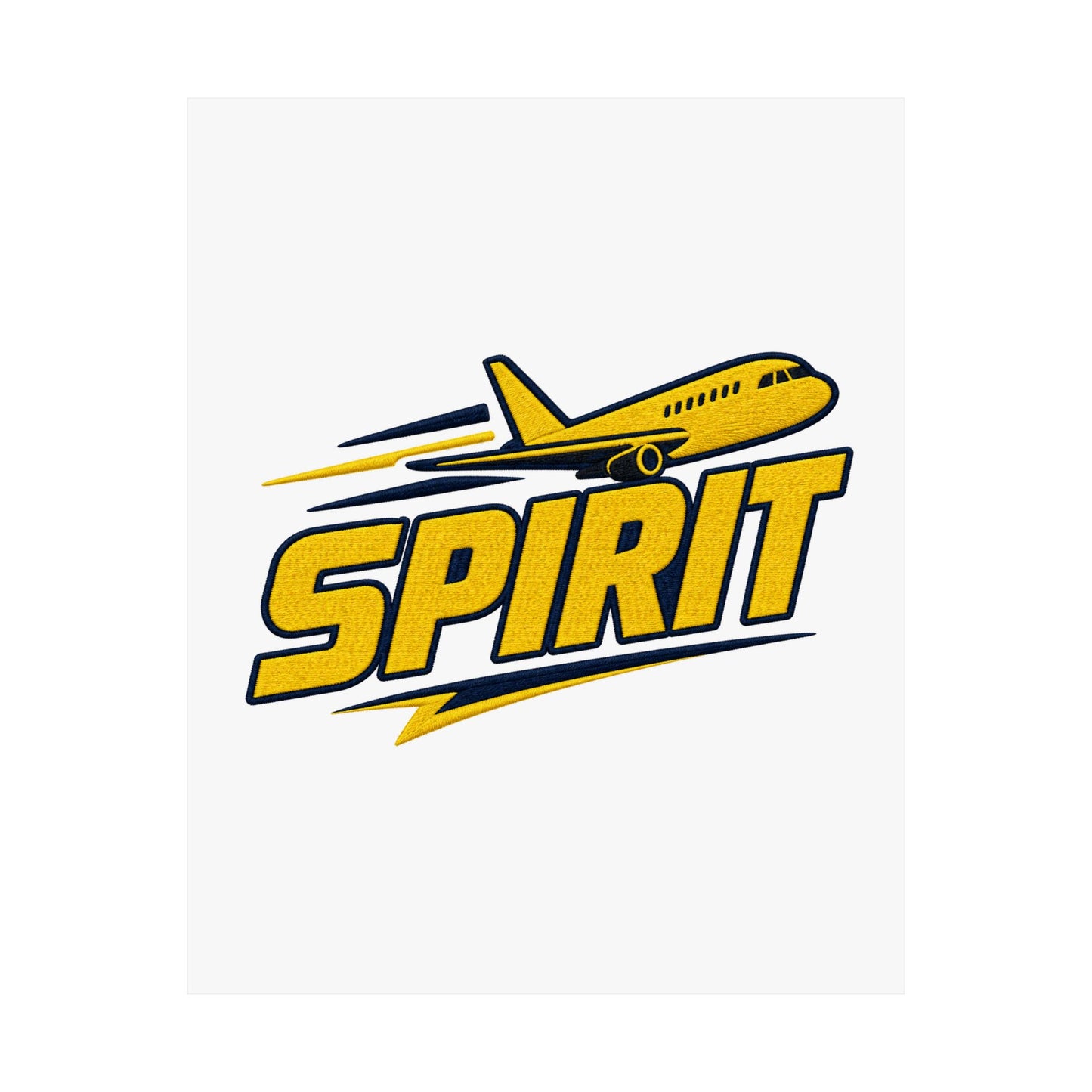 spirit-airlines-logo-mashup Poster