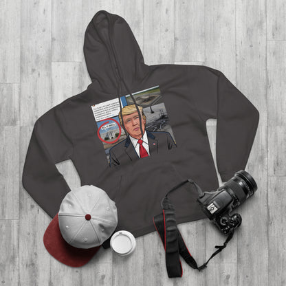 The 'Hidden Damage' Irony Hoodie