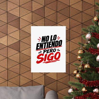 no-lo-entiendo Poster