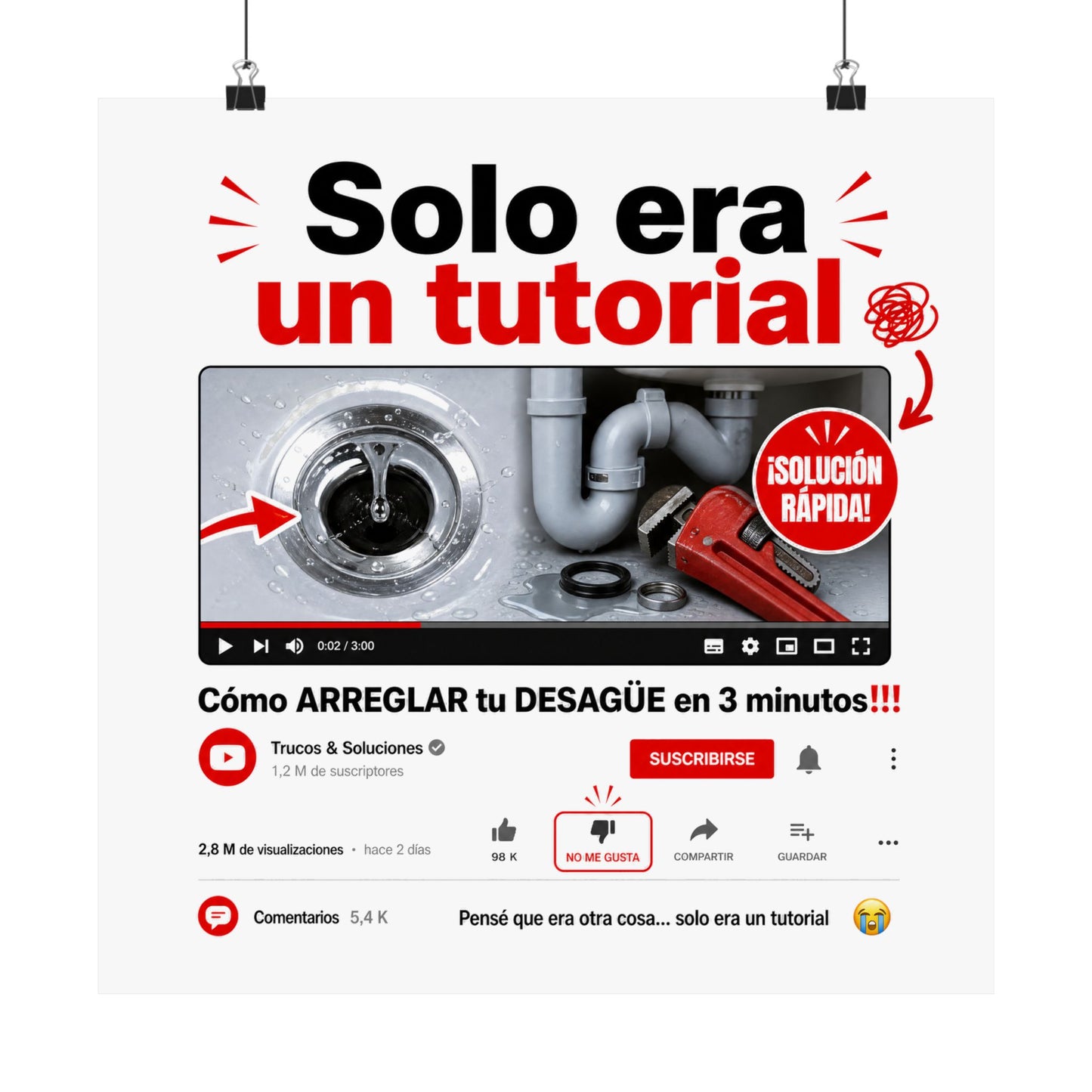 solo-era-un-tutorial Poster