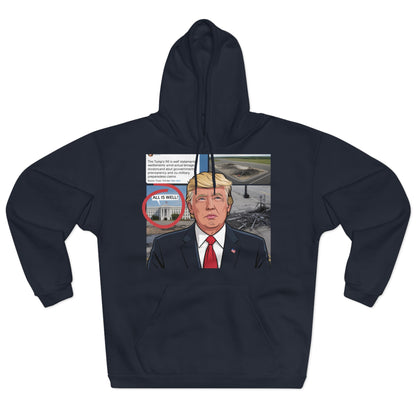 The 'Hidden Damage' Irony Hoodie