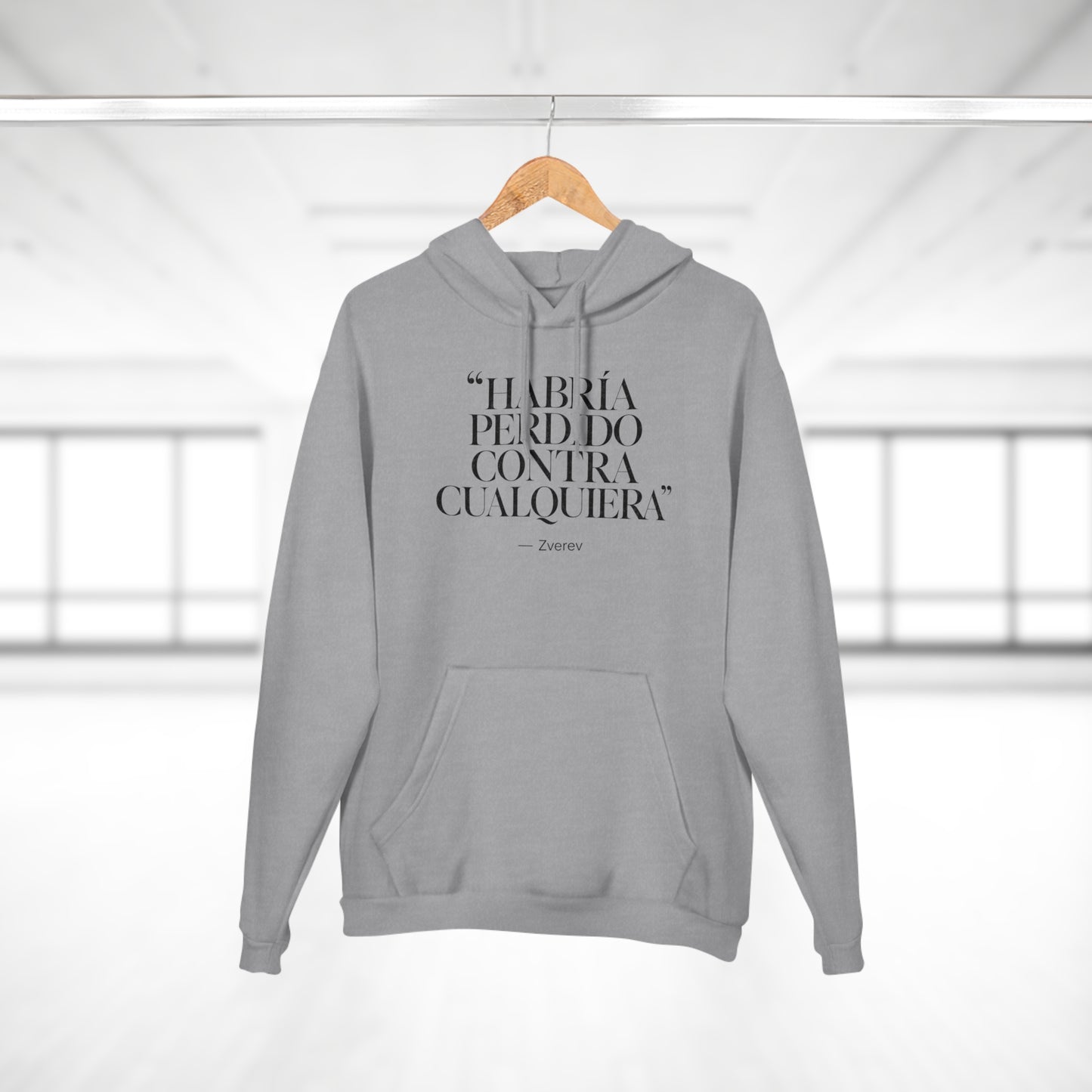 zverev-quote-design Hoodie