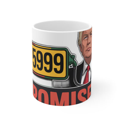 Two Wars, One Tank of Gas Mug