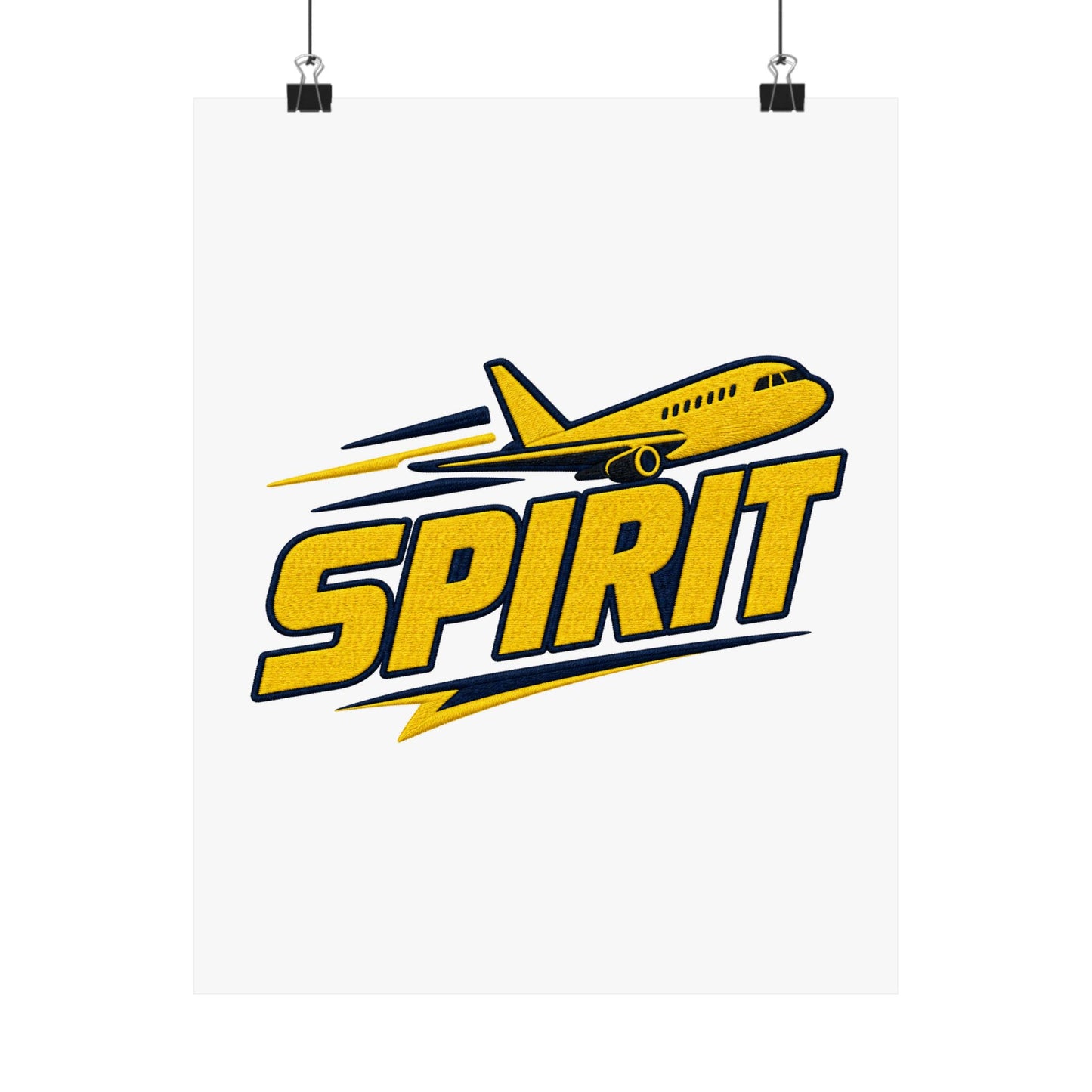 spirit-airlines-logo-mashup Poster