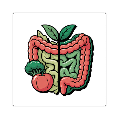 The Vegan Colon Cancer Plot Twist Sticker