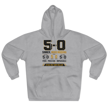 sinner-record-text Hoodie