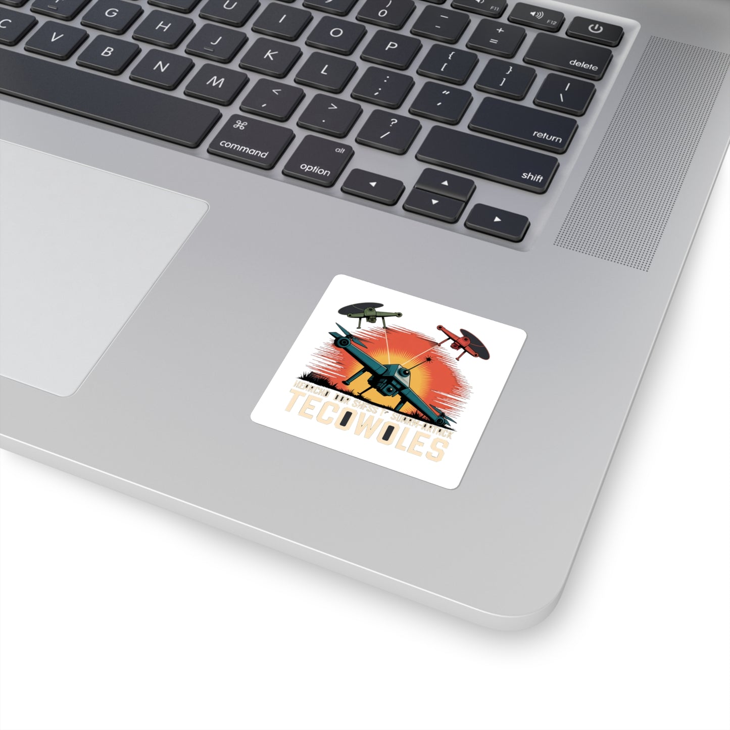 Drone vs Drone Future Sticker