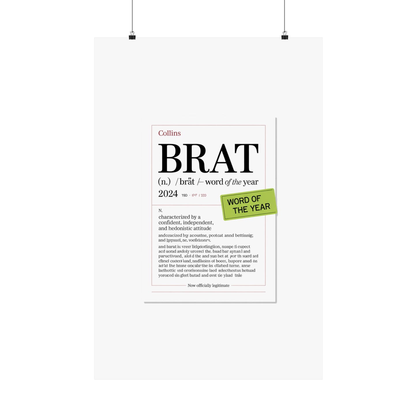 Product Poster