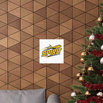 spirit-airlines-logo-mashup Poster