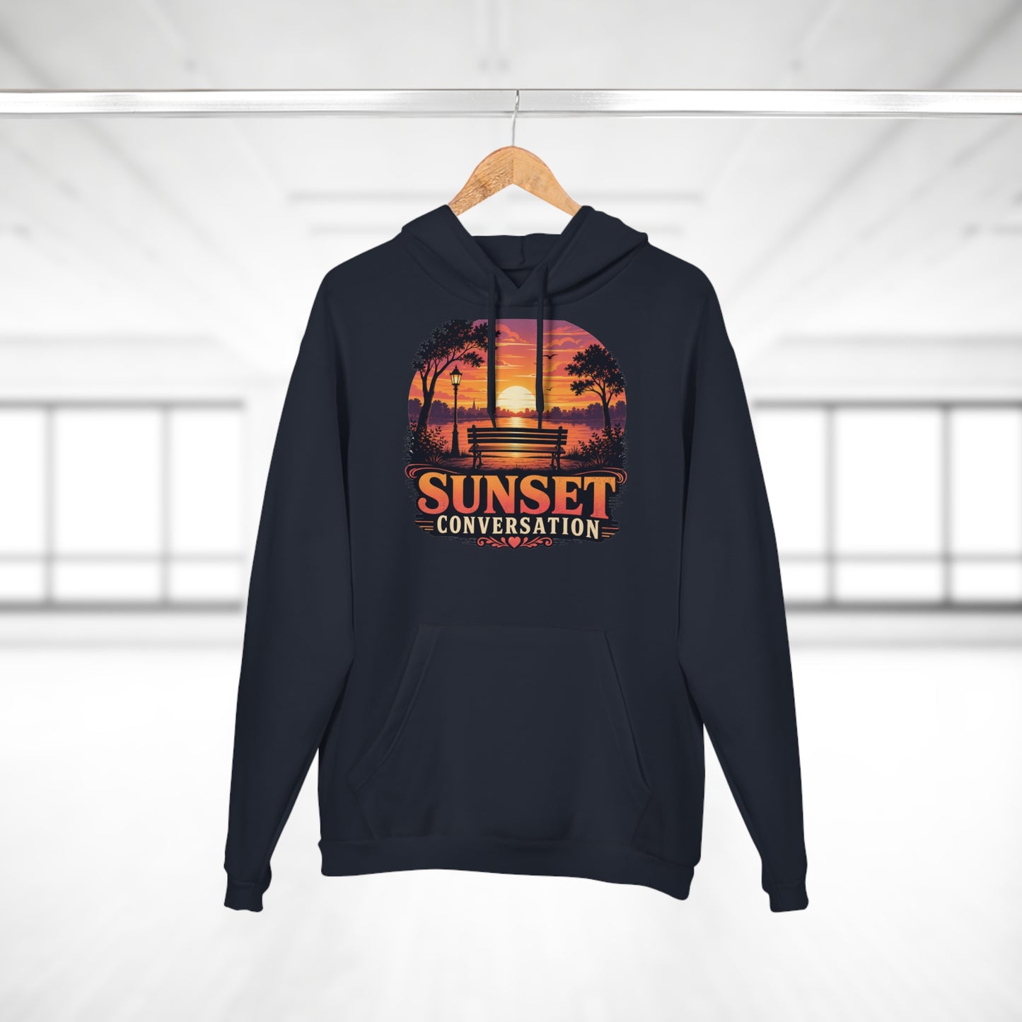 park-bench-reunion Hoodie