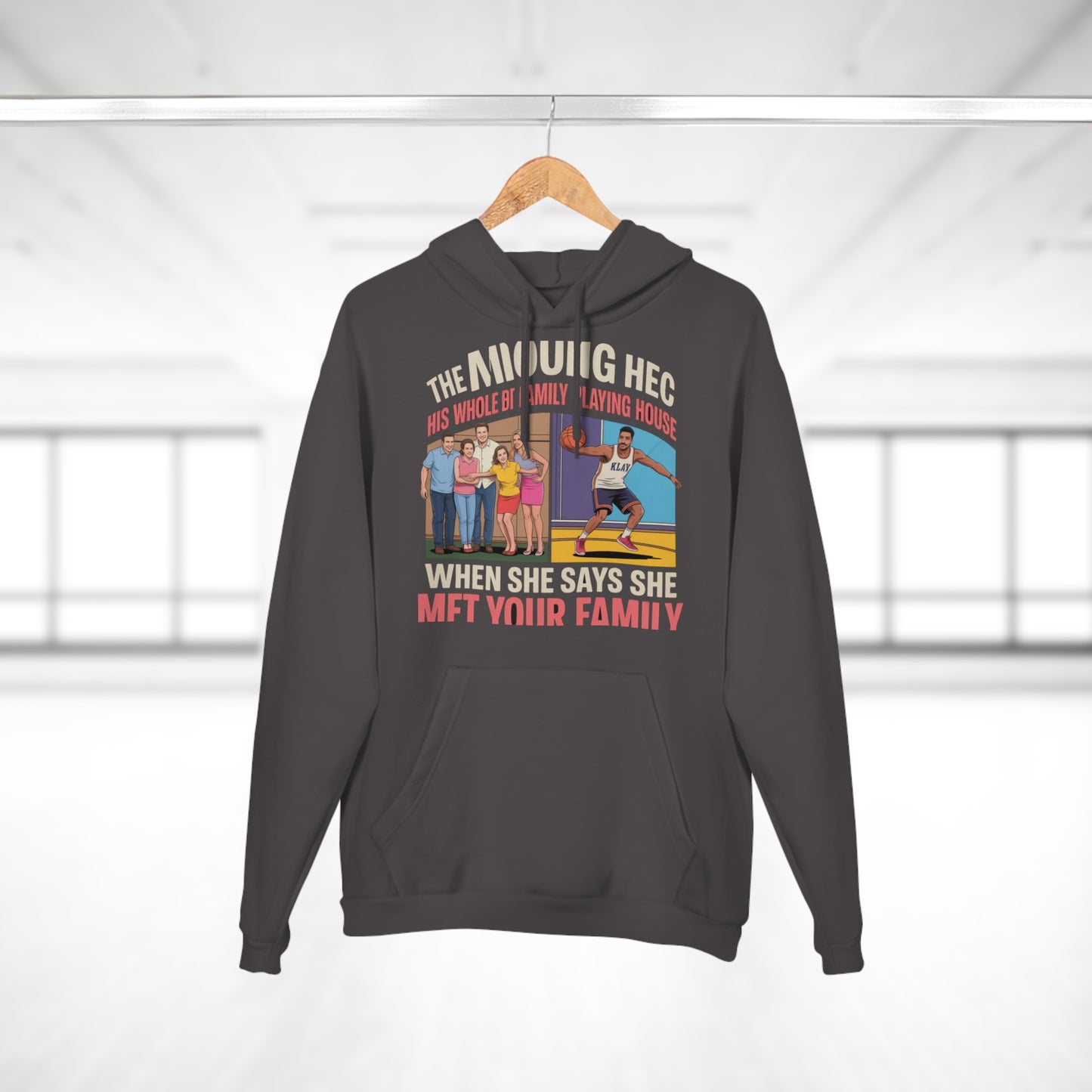 Playing House Irony Hoodie