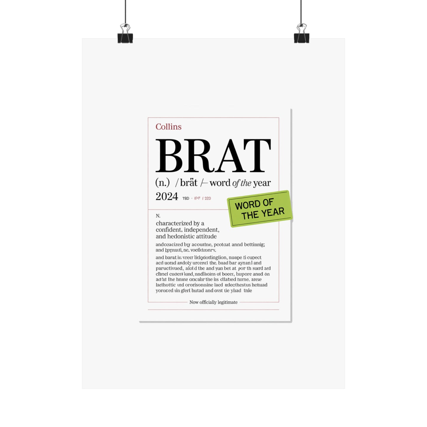 Product Poster