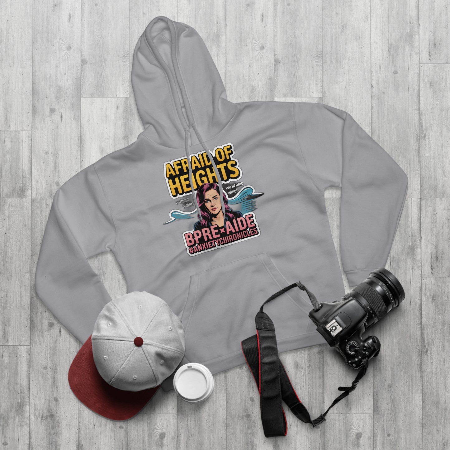 Afraid of Heights (But Only With Water Below) Hoodie