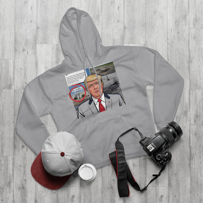 The 'Hidden Damage' Irony Hoodie