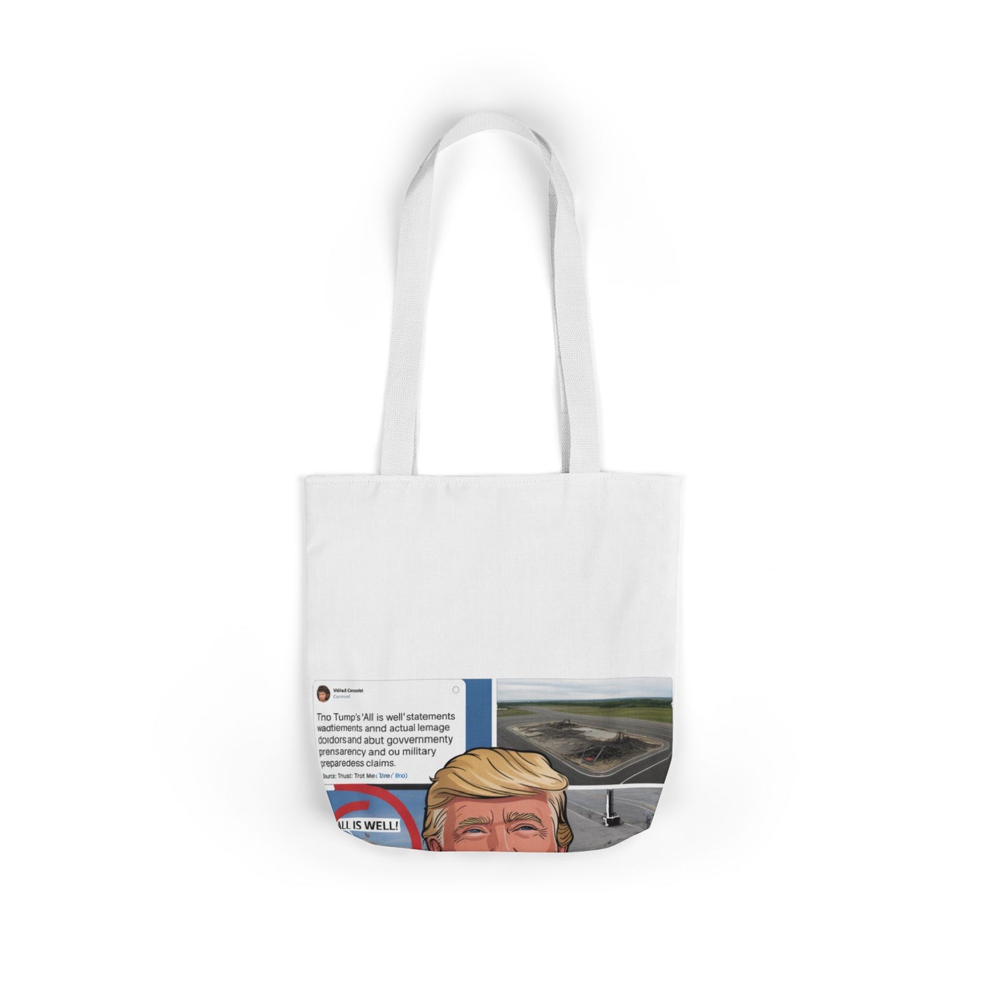 The 'Hidden Damage' Irony Tote