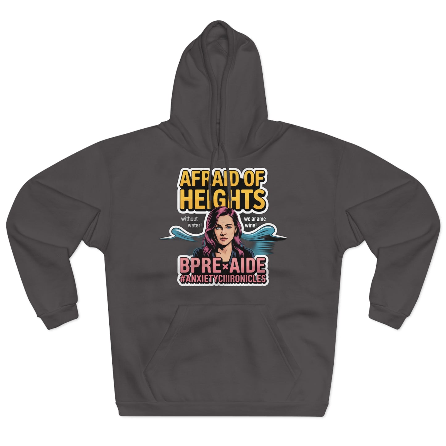 Afraid of Heights (But Only With Water Below) Hoodie
