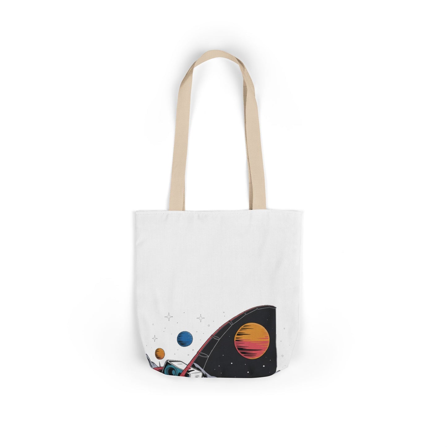Just Checking on That Space Fish Tote
