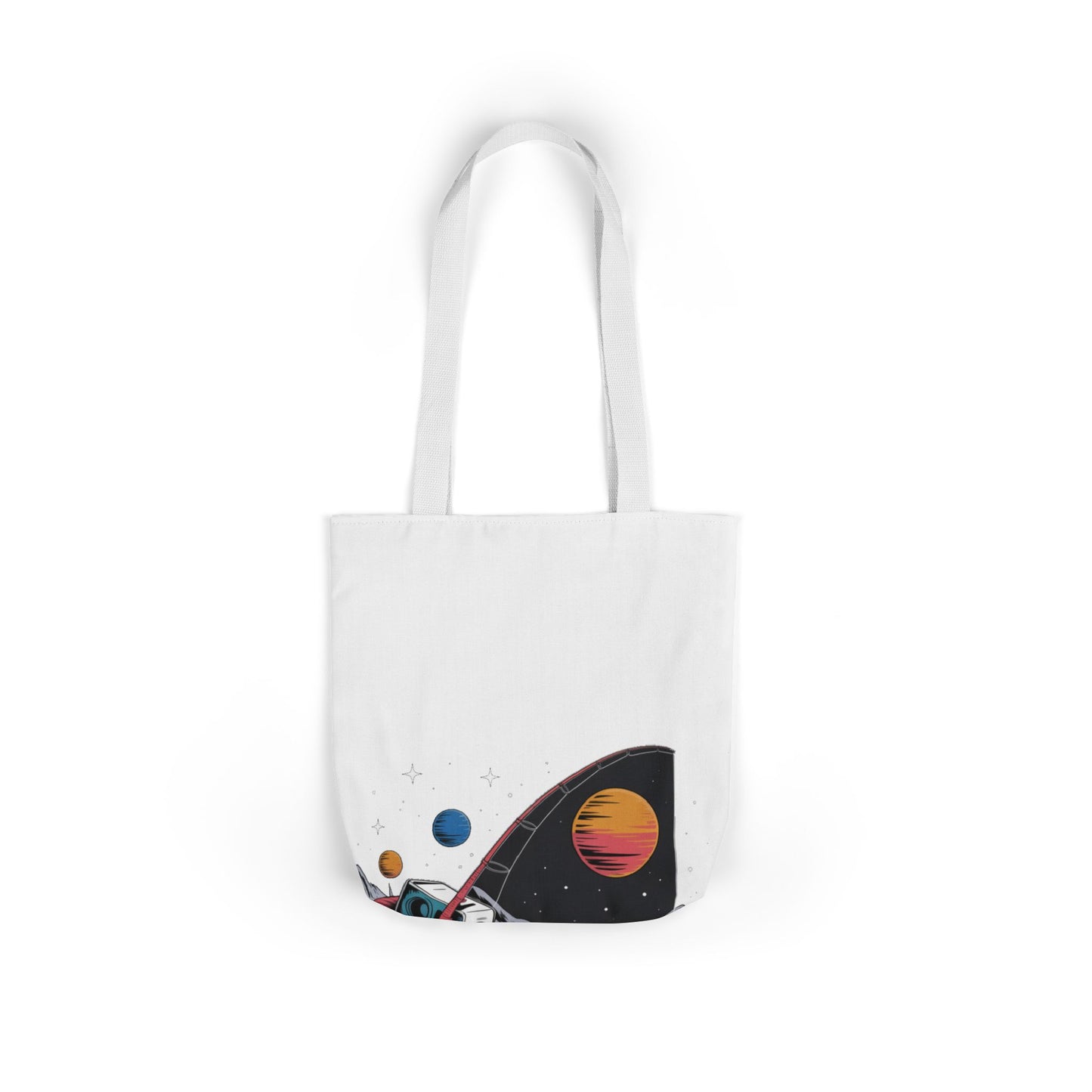 Just Checking on That Space Fish Tote